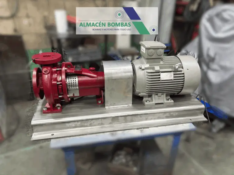 Bomba centrifuga American Marsh Wilo ensamble con motoro innomotics