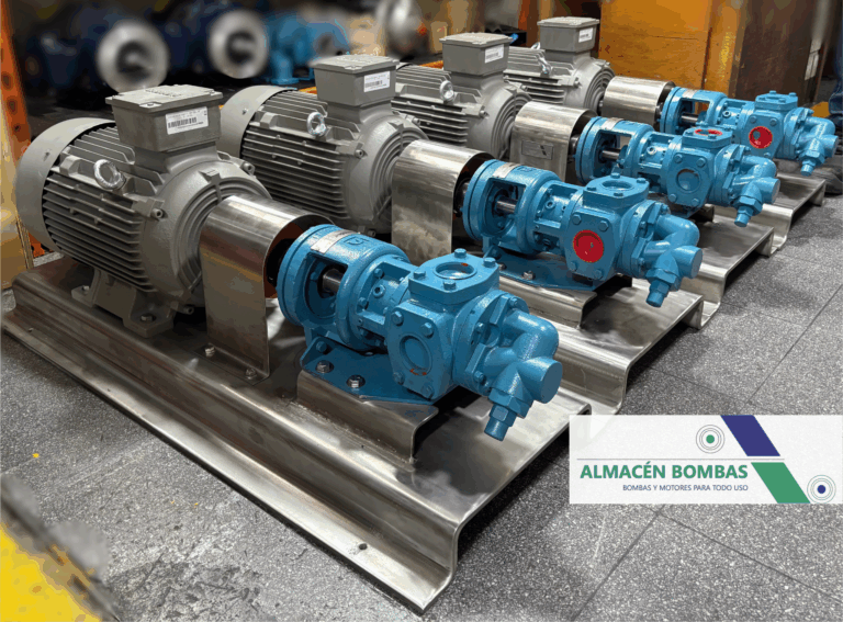 Bombas de piñones Ingersoll Rand Tuthill motores innomotics